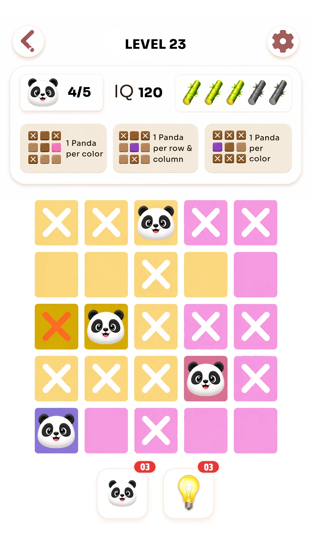Panda Doku: Brain Puzzle Games screenshot